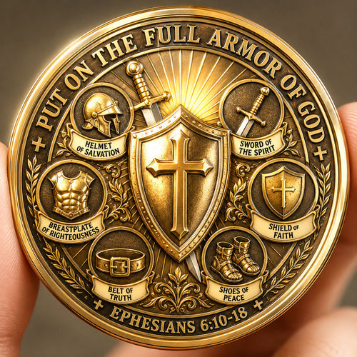 Put On The Full Armor Of God Commemorative Coin GFTOHNL1620