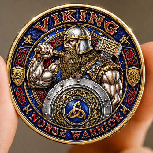 Viking Norse Warrior Commemorative Coin GFTOHNL1627
