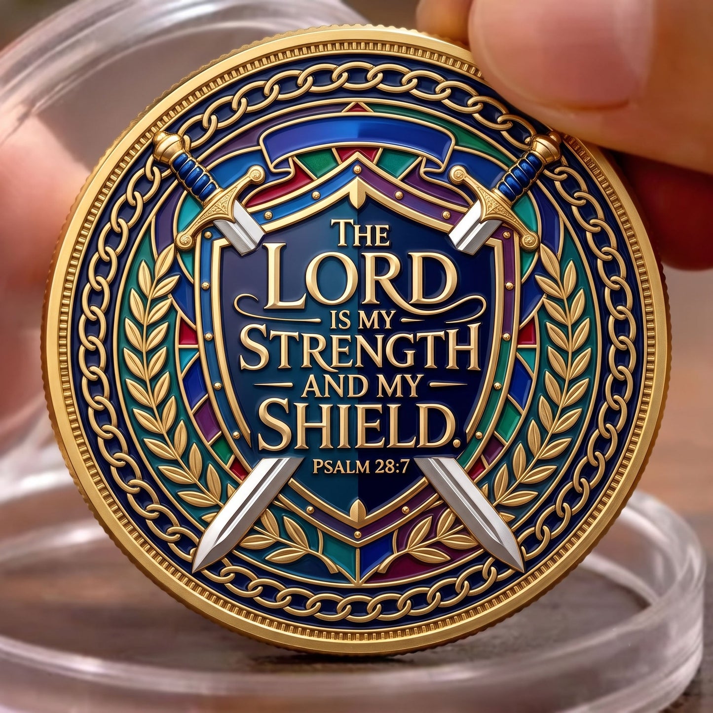 The Lord Is My Strength Commemorative Coin GFTOHNL1670