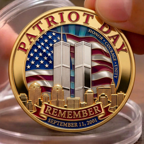 Patriot Day Twin Towers Memorial Commemorative Coin GFTOHNL1711
