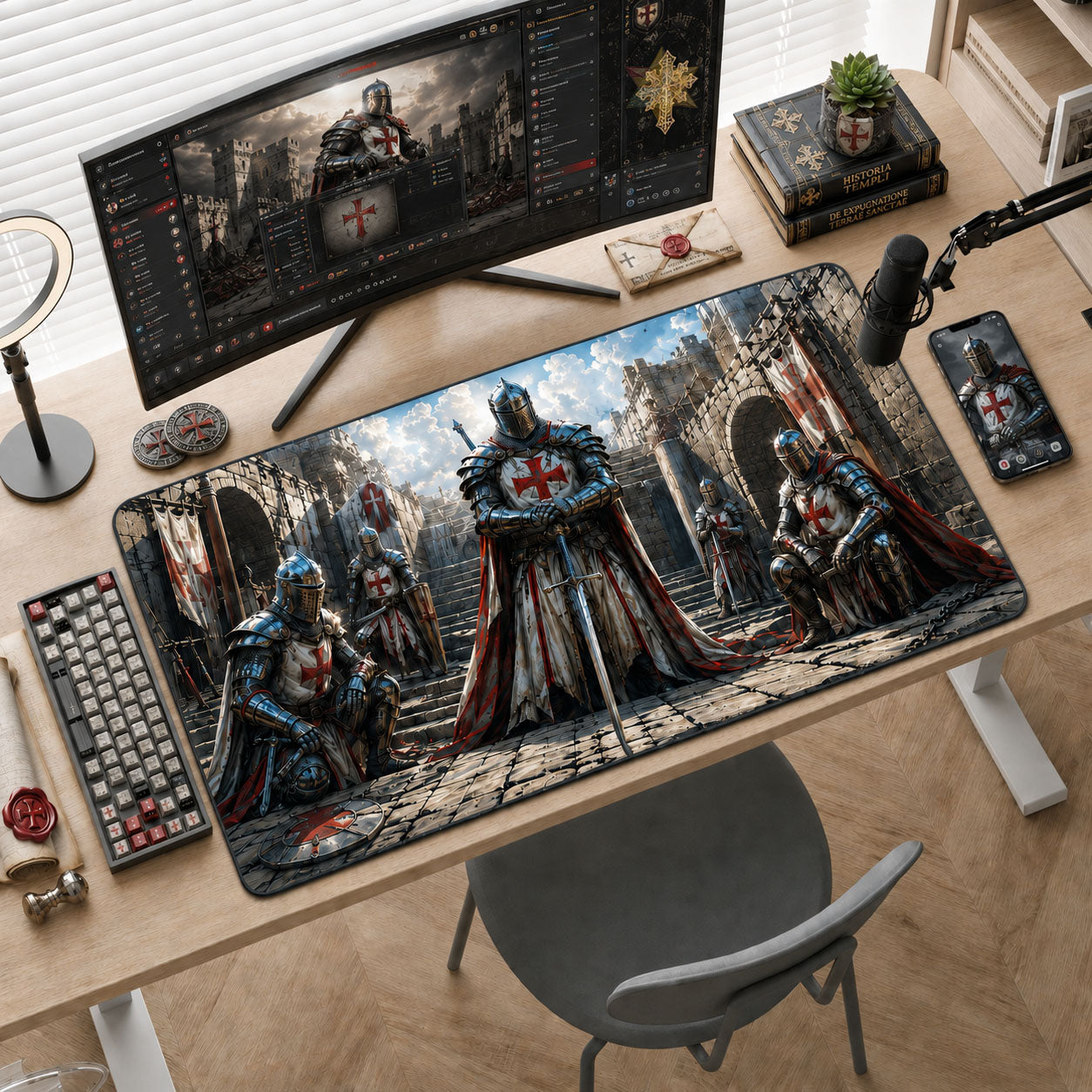 Brotherhood Of Sacred Knights Desk Mat GFTOHNL1776