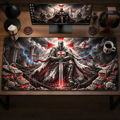 Crusader Of Divine Valor Desk Mat GFTOHNL1777
