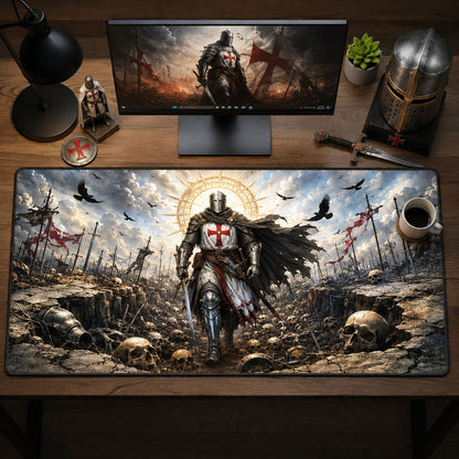 Warrior Of Sacred Light Desk Mat GFTOHNL1780