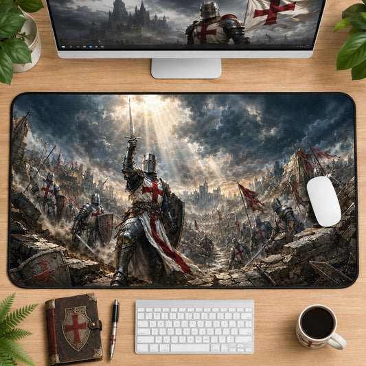 Crusaders March To Victory Desk Mat GFTOHNL1781