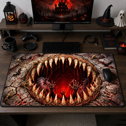 Hellmouth Abyss Horror Halloween Desk Mat GFTOHNL1846