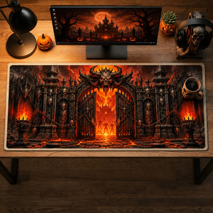 Gates Of Hell Horror Halloween Desk Mat GFTOHNL1851