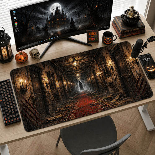 Haunted Corridor Endless Nightmare Desk Mat GFTOHNL1852