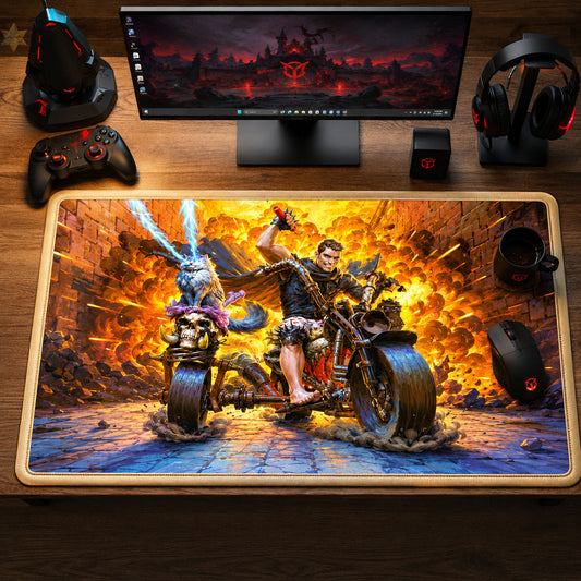 Explosive Rider Gaming Desk Mat GFTOHNL1857