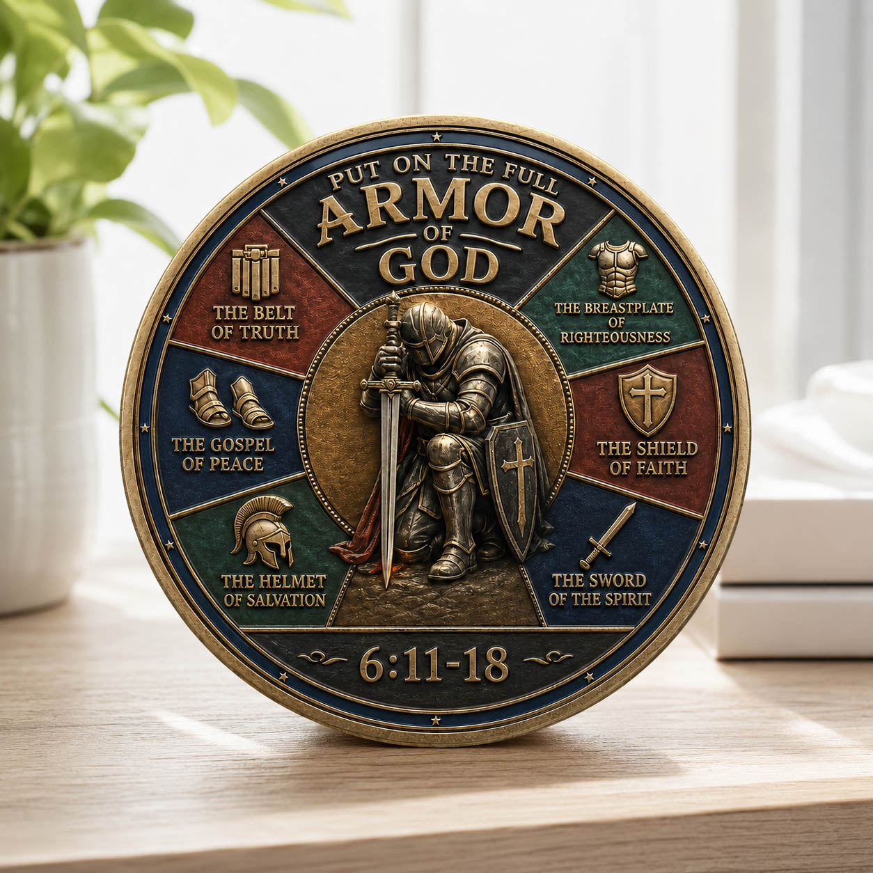 Armor Of God Commemorative Coin GFTOLAN1175