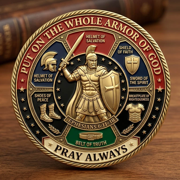 Armor Of God Commemorative Coin GFTOLAN1176