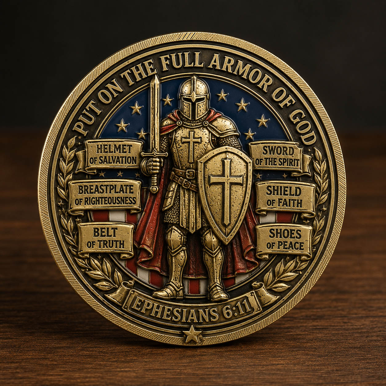 Armor Of God Commemorative Coin GFTOLAN1177