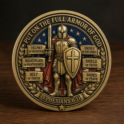 Armor Of God Commemorative Coin GFTOLAN1177