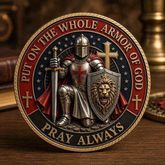 Armor Of God Commemorative Coin GFTOLAN1178