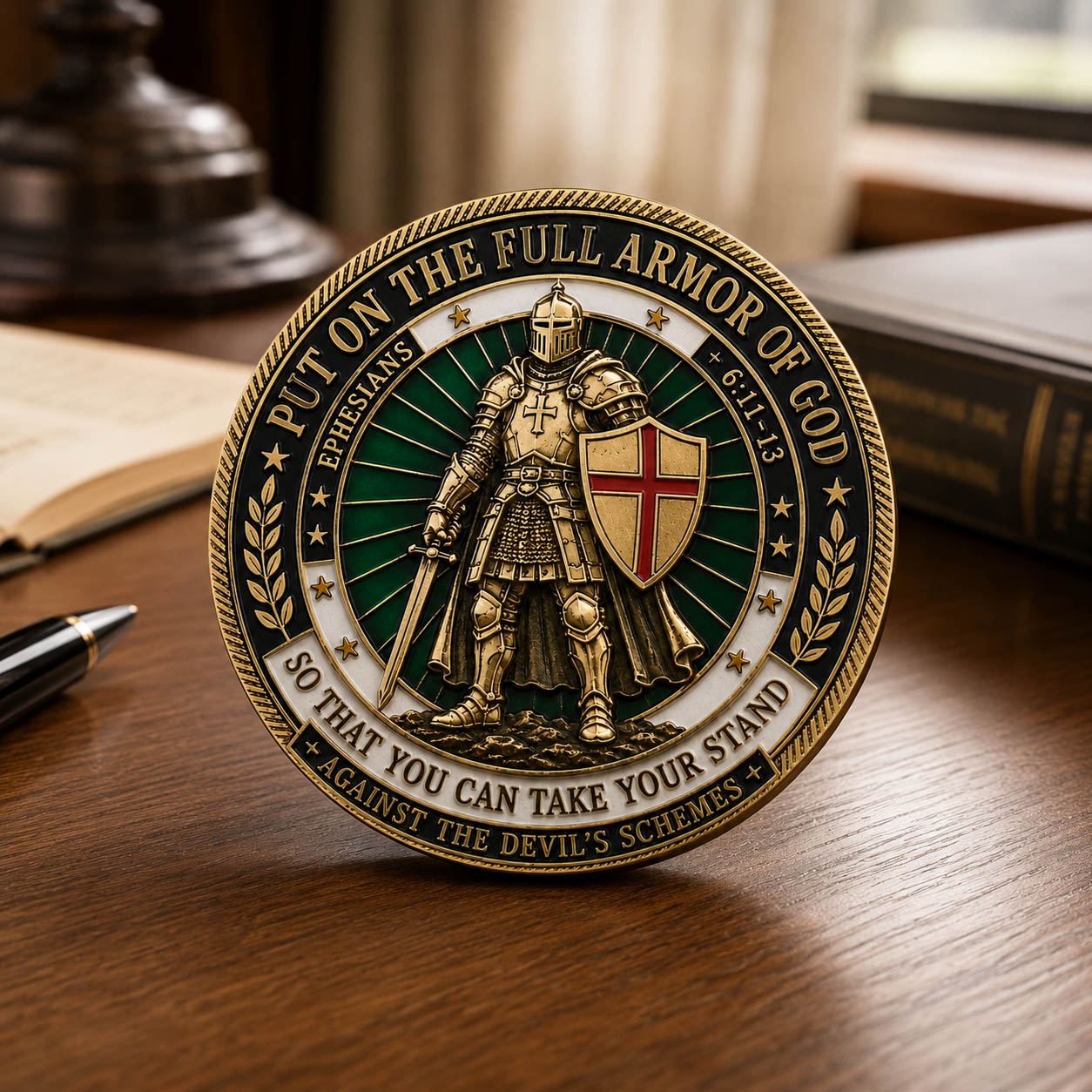Armor Of God Commemorative Coin GFTOLAN1180