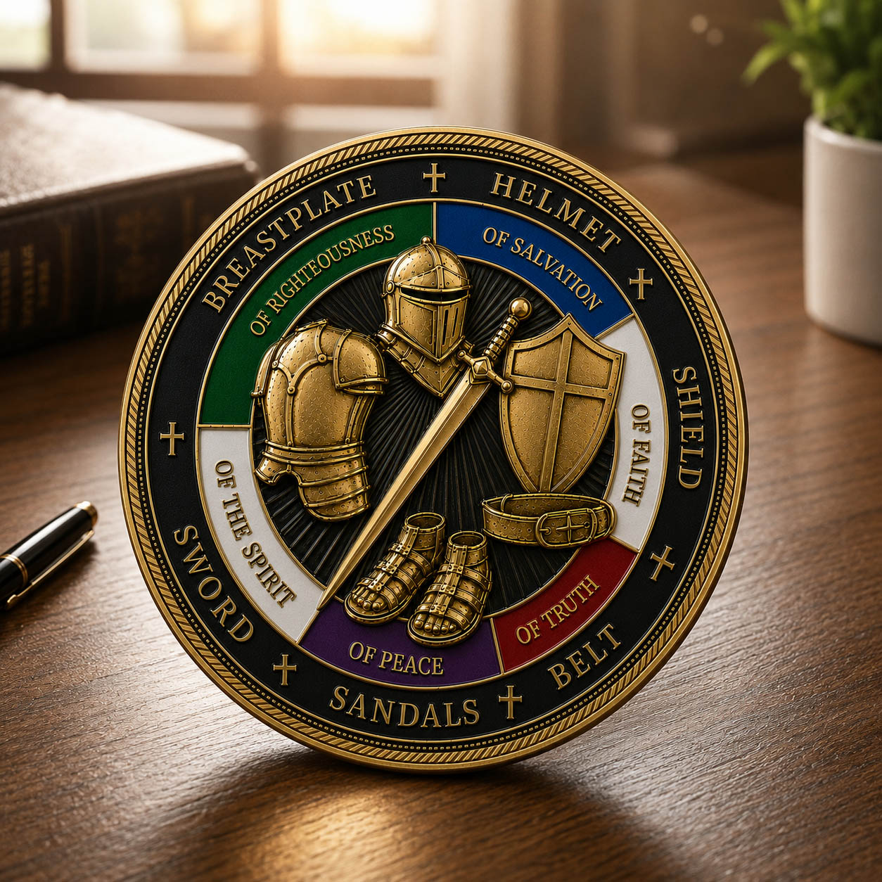 Armor Of God Commemorative Coin GFTOLAN1182