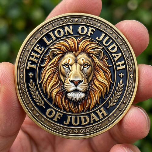 Christian Lion Of Judah Commemorative Coin GFTOLAN1203