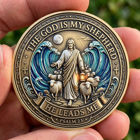 The God Is My Shepherd Commemorative Coin GFTOLAN1204