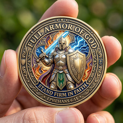 Full Armor Of God Commemorative Coin GFTOLAN1206