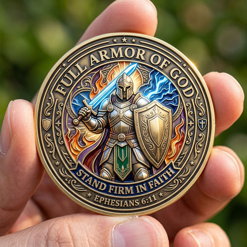 Full Armor Of God Commemorative Coin GFTOLAN1206