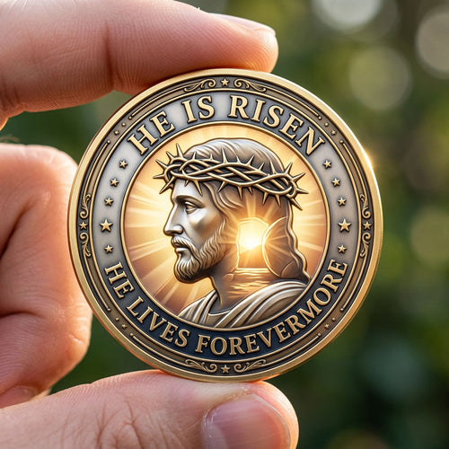 He Is Risen Commemorative Coin GFTOLAN1207