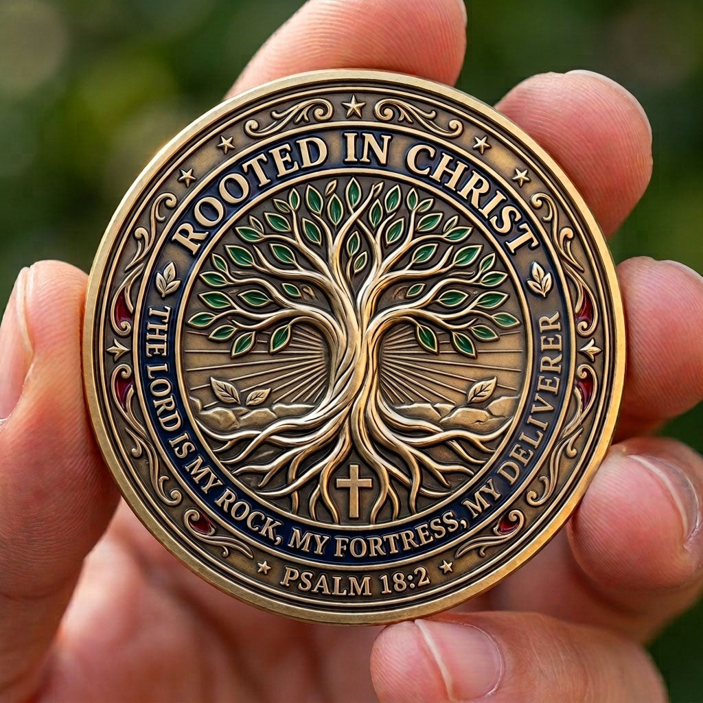 Rooted In Christ Commemorative Coin GFTOLAN1208