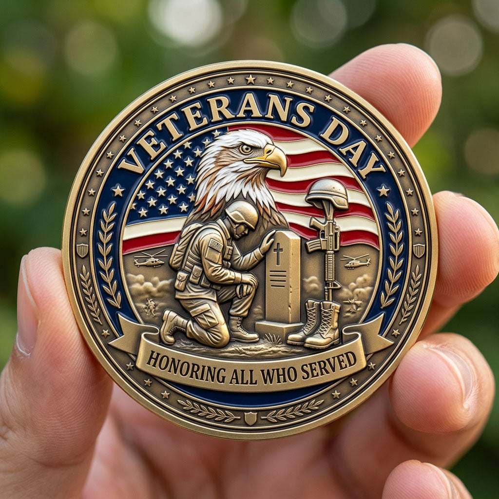 Veterans Day US Commemorative Coin GFTOLAN1214
