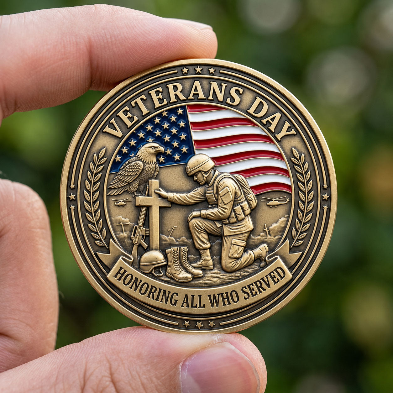 Veterans Day US Commemorative Coin GFTOLAN1216