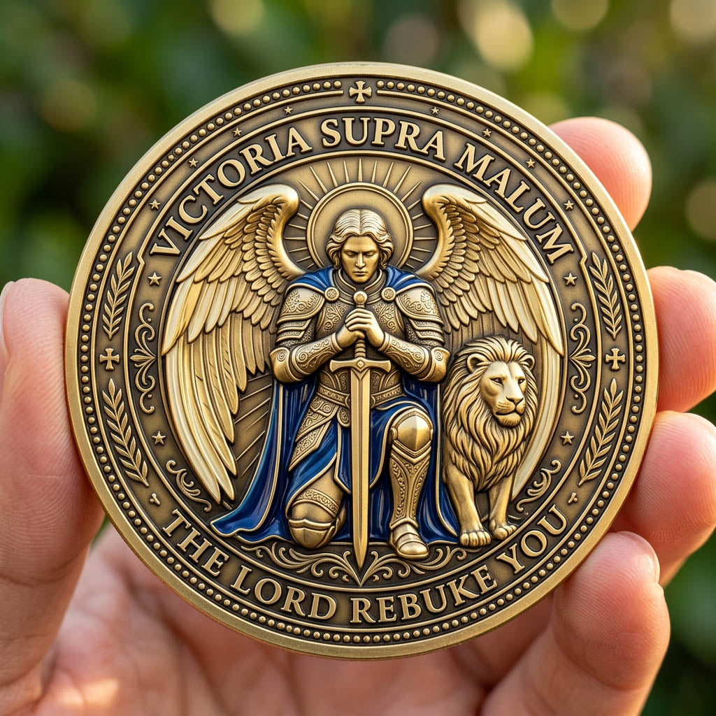 Saint Michael The Archangel Commemorative Coin GFTOLAN1251