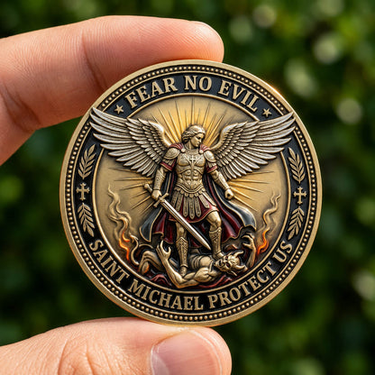Saint Michael The Archangel Commemorative Coin GFTOLAN1254
