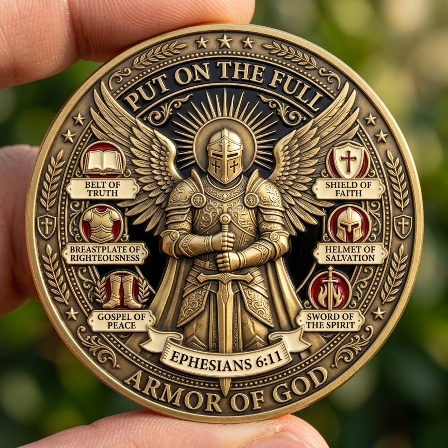 Knight Of God Commemorative Coin GFTOLAN1291