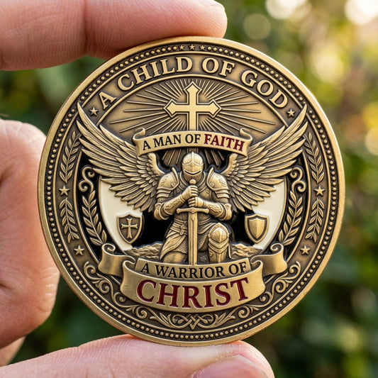Knight Of God Commemorative Coin GFTOLAN1292