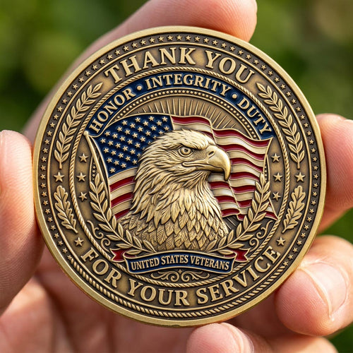 Veteran Day USA Commemorative Coin GFTOLAN1293