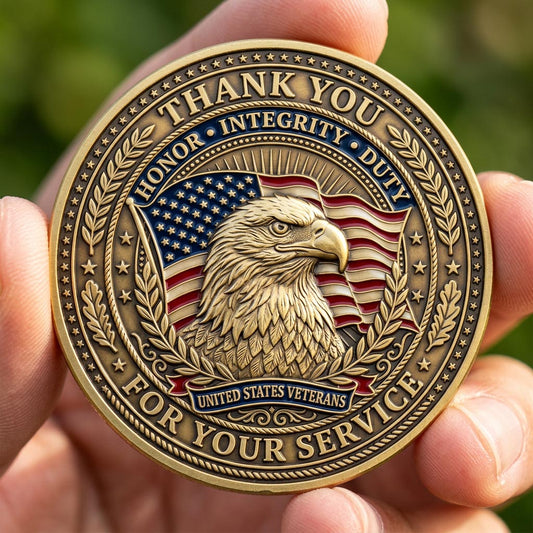 Veteran Day USA Commemorative Coin GFTOLAN1293