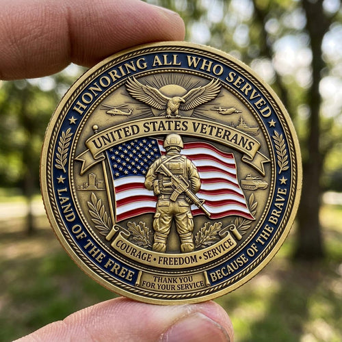 Veteran Day USA Commemorative Coin GFTOLAN1297