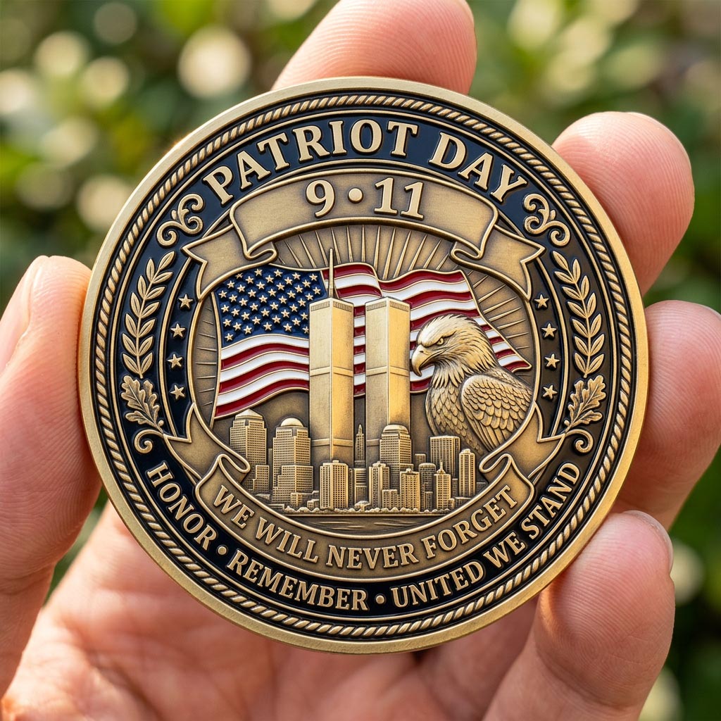 US Patriot Day Commemorative Coin GFTOLAN1300