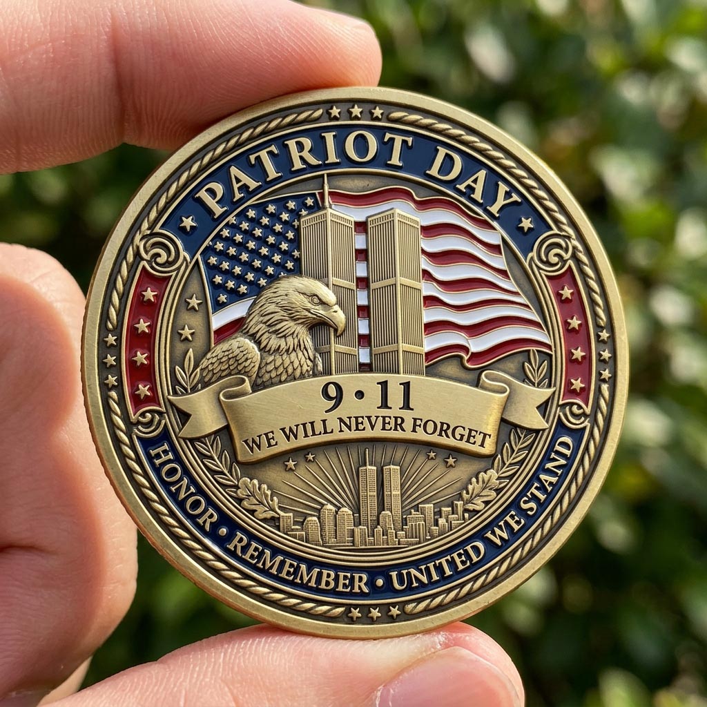 US Patriot Day Commemorative Coin GFTOLAN1301