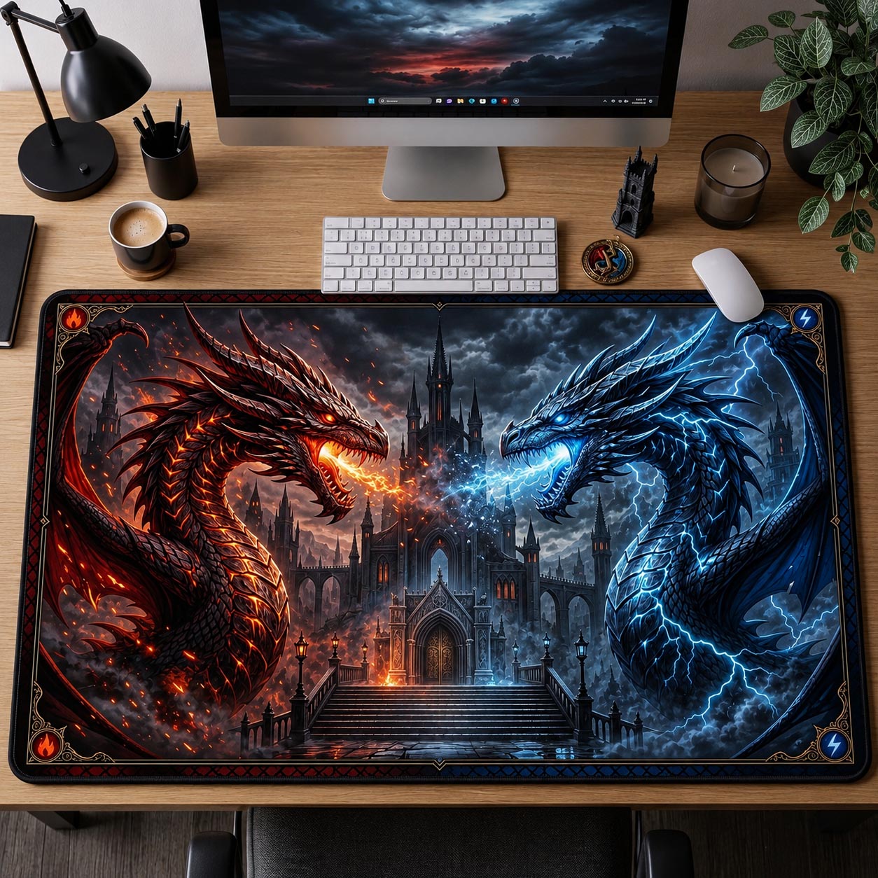 Fantasy Dragon Desk Mat GFTOLAN1410