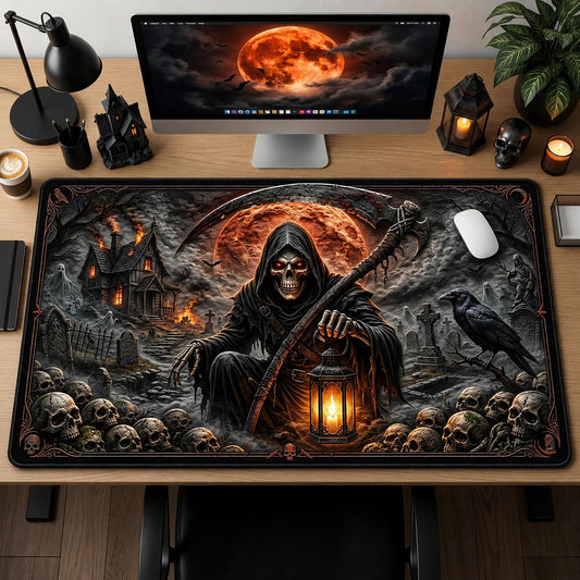 Grim Reaper Skull Desk Mat GFTOLAN1413