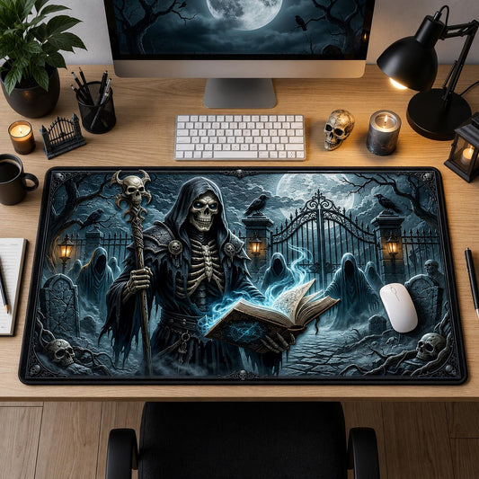 Grim Reaper Skull Desk Mat GFTOLAN1414