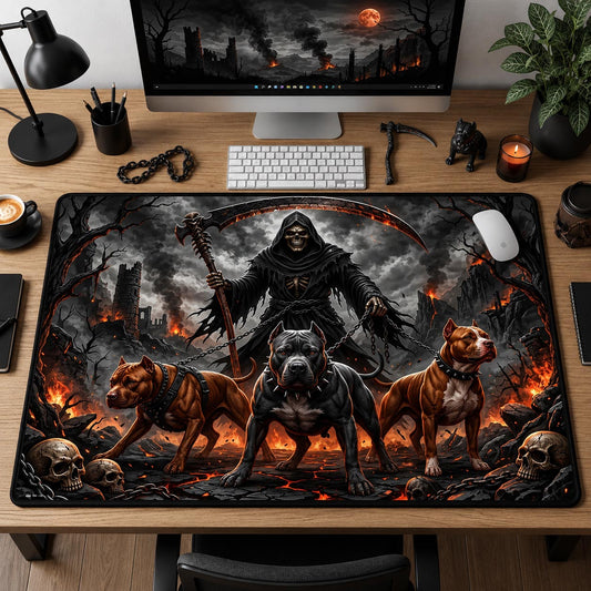 Grim Reaper Skull Desk Mat GFTOLAN1418