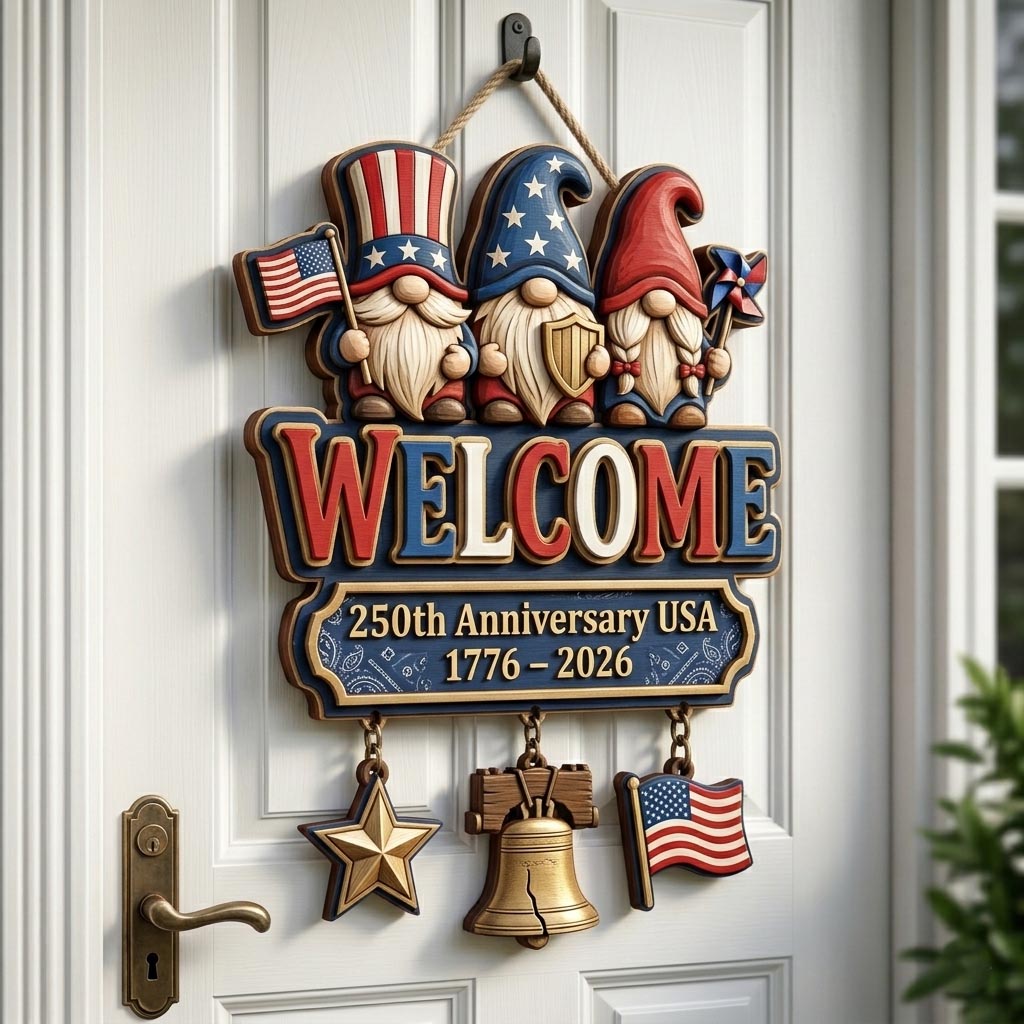 Freedom Glory Wooden Door Sign GFTOMA11907