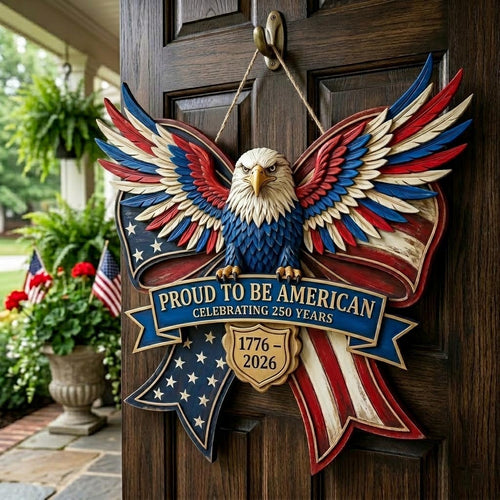 Patriot Legacy Wooden Door Sign GFTOMA11909