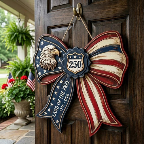Liberty Stars Wooden Door Sign GFTOMA11910