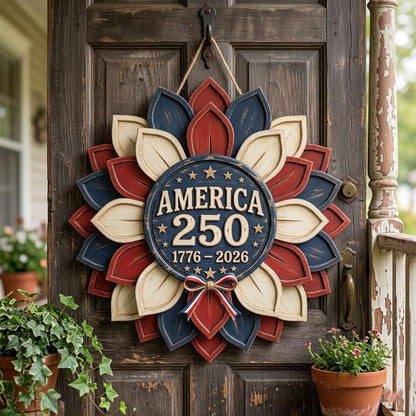 Freedom Heritage Wooden Door Sign GFTOMA11911