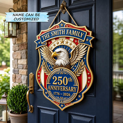 Patriot Legacy Wooden Door Sign QTCUZ GFTOMA11958