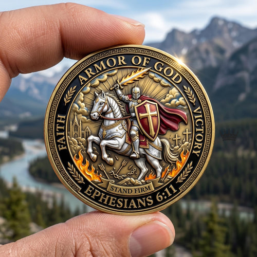 Full Armor Of God Commemorative Coin GFTOMA12761