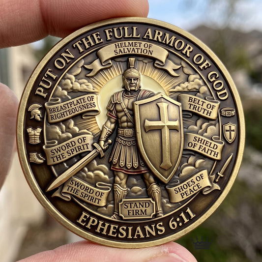 Full Armor Of God Commemorative Coin GFTOMA12762