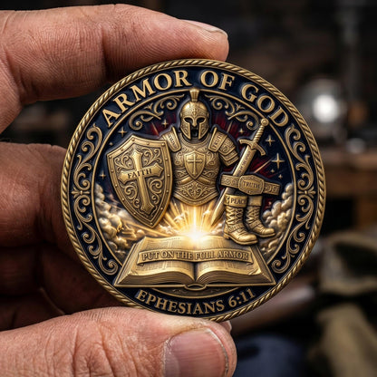 Full Armor Of God Commemorative Coin GFTOMA12763