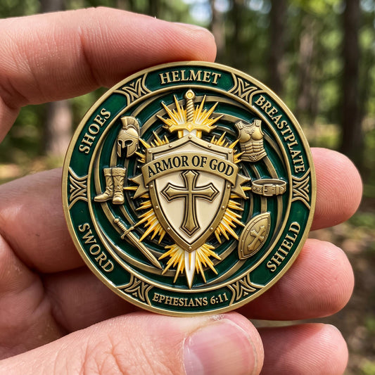 Full Armor Of God Commemorative Coin GFTOMA12764