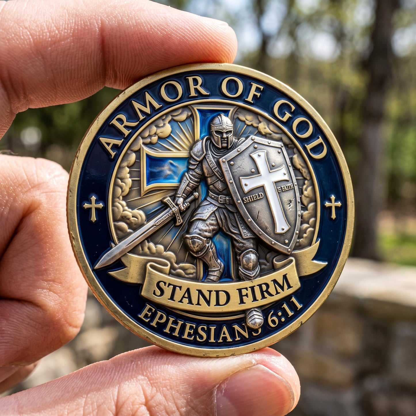 Full Armor Of God Commemorative Coin GFTOMA12765
